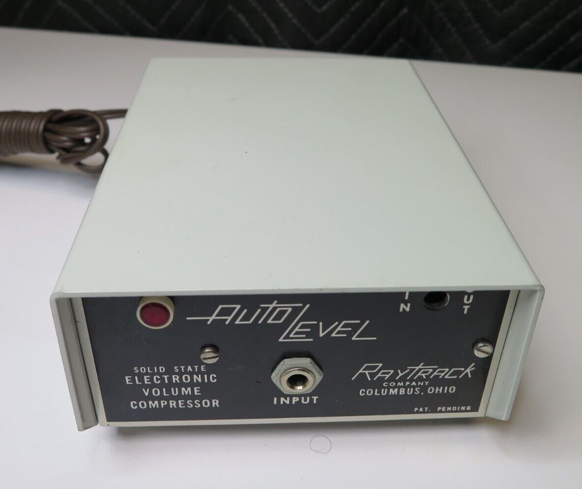 Raytrack Auto Level Solid State Volume Compressor - Model AL 2-CG - Ham Radio