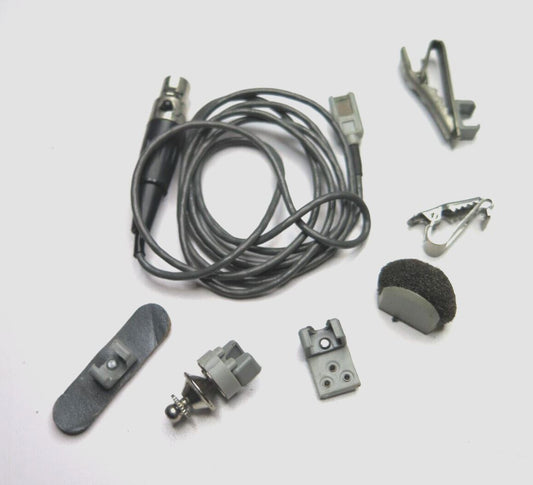 Tram TR-50 TR50GML+ Gray lavalier microphone TA5F 5-pin lav mic Lectrosonics 7pc