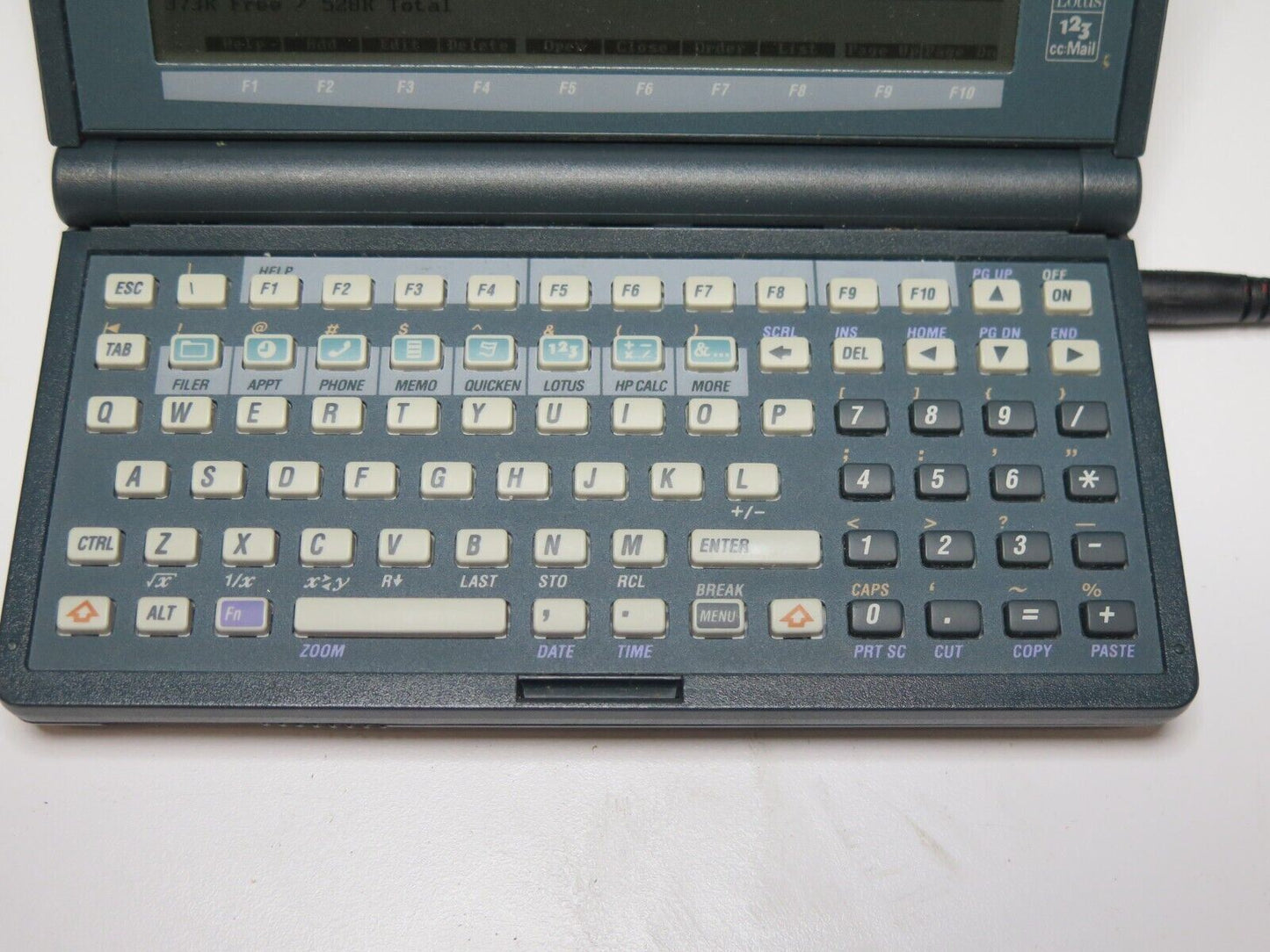 Hewlett Packard HP 200LX Palmtop PC 1MB RAM - Working