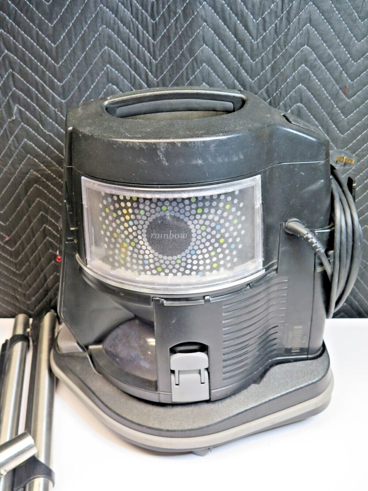 Rainbow E2 E-2 HEPA BLUE LED 2 Speed Vacuum Cleaner w/ new HEPA filter installed