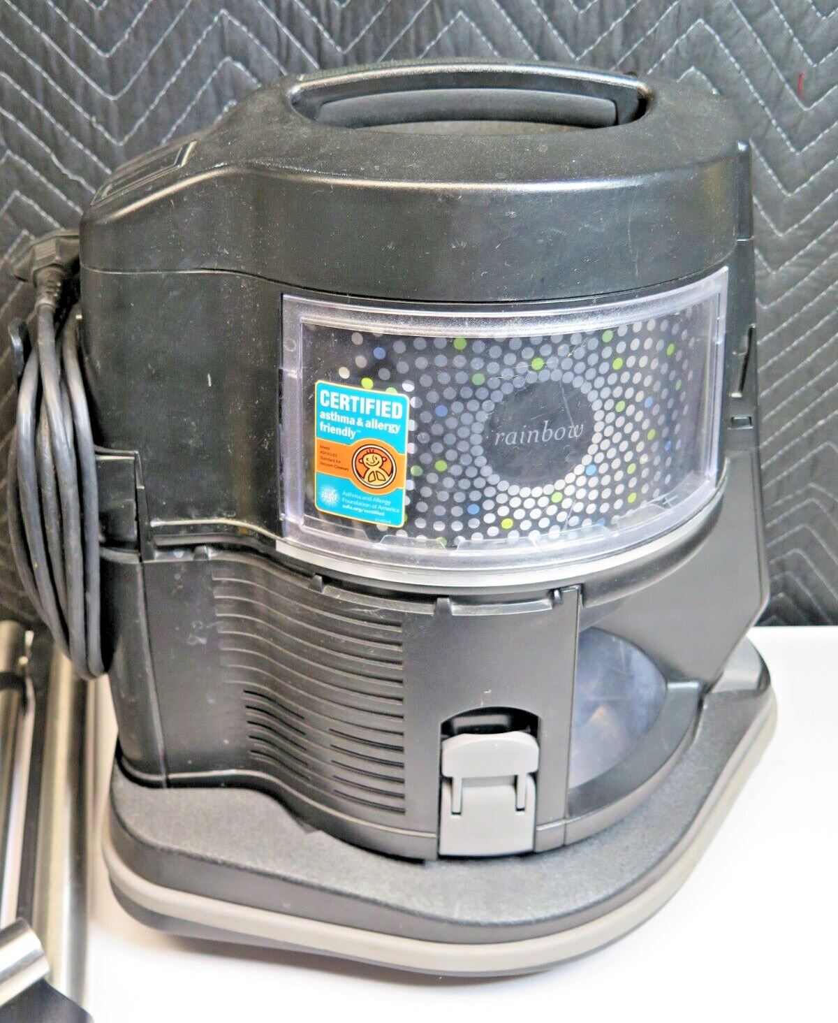 Rainbow E2 E-2 HEPA BLUE LED 2 Speed Vacuum Cleaner w/ new HEPA filter installed