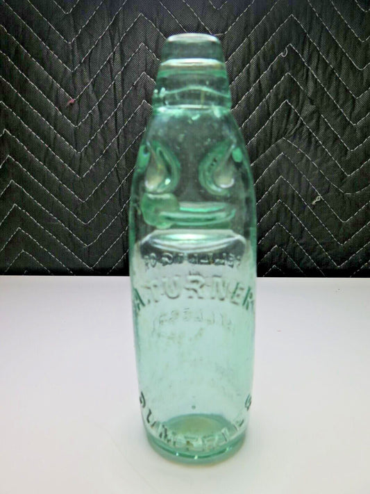 A Turner Dumfries Bottle Codd Closure Marble Soda Lemonade Carbonated Scottland