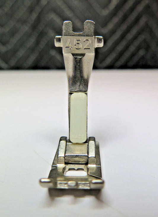 Vintage Bernina Presser Foot 452 Old Style Manual Buttonhole for Record