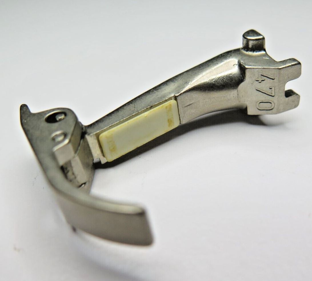 Vintage Bernina Old Style Presser Foot #470 Overlock Overcast Sewing Machine