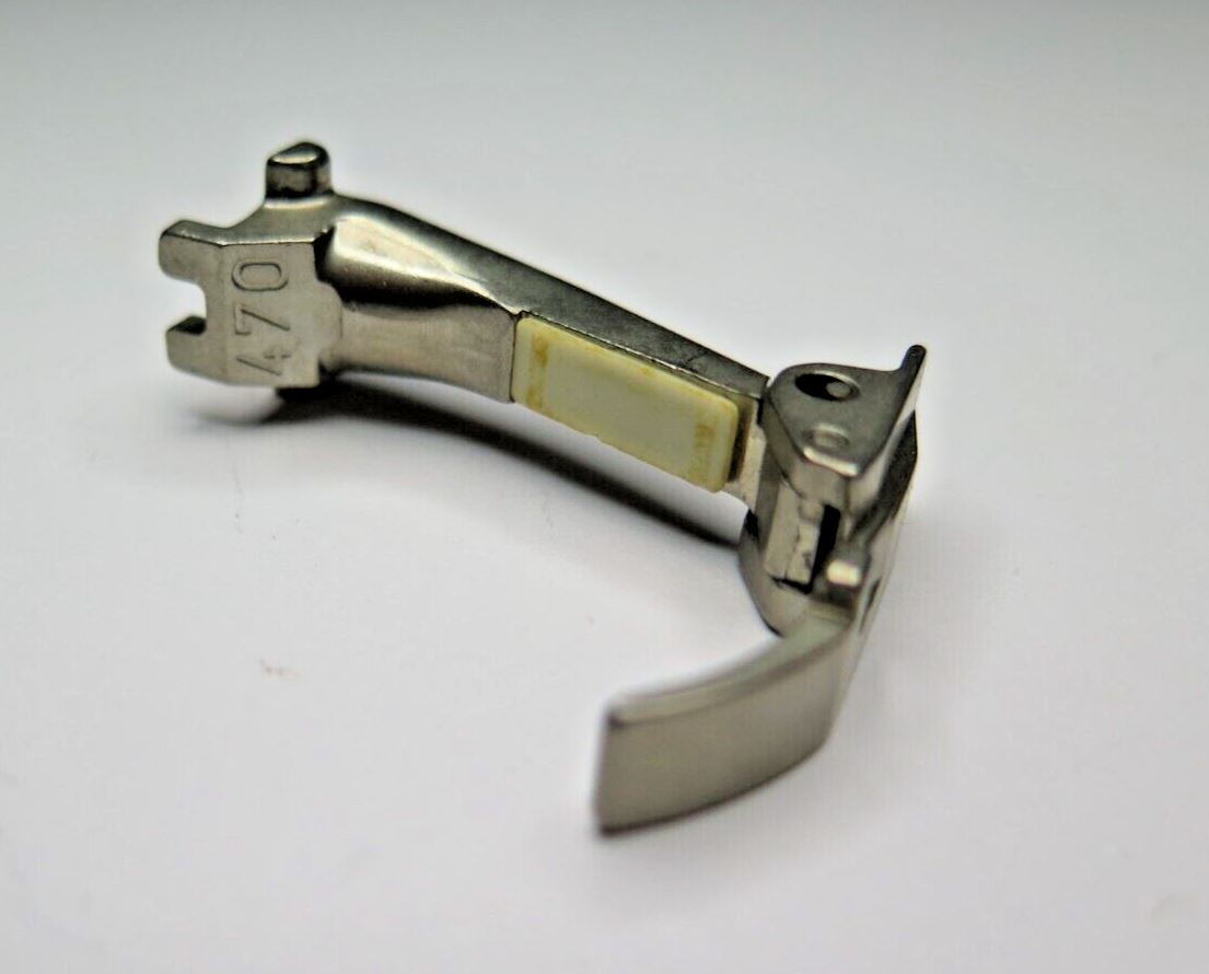 Vintage Bernina Old Style Presser Foot #470 Overlock Overcast Sewing Machine