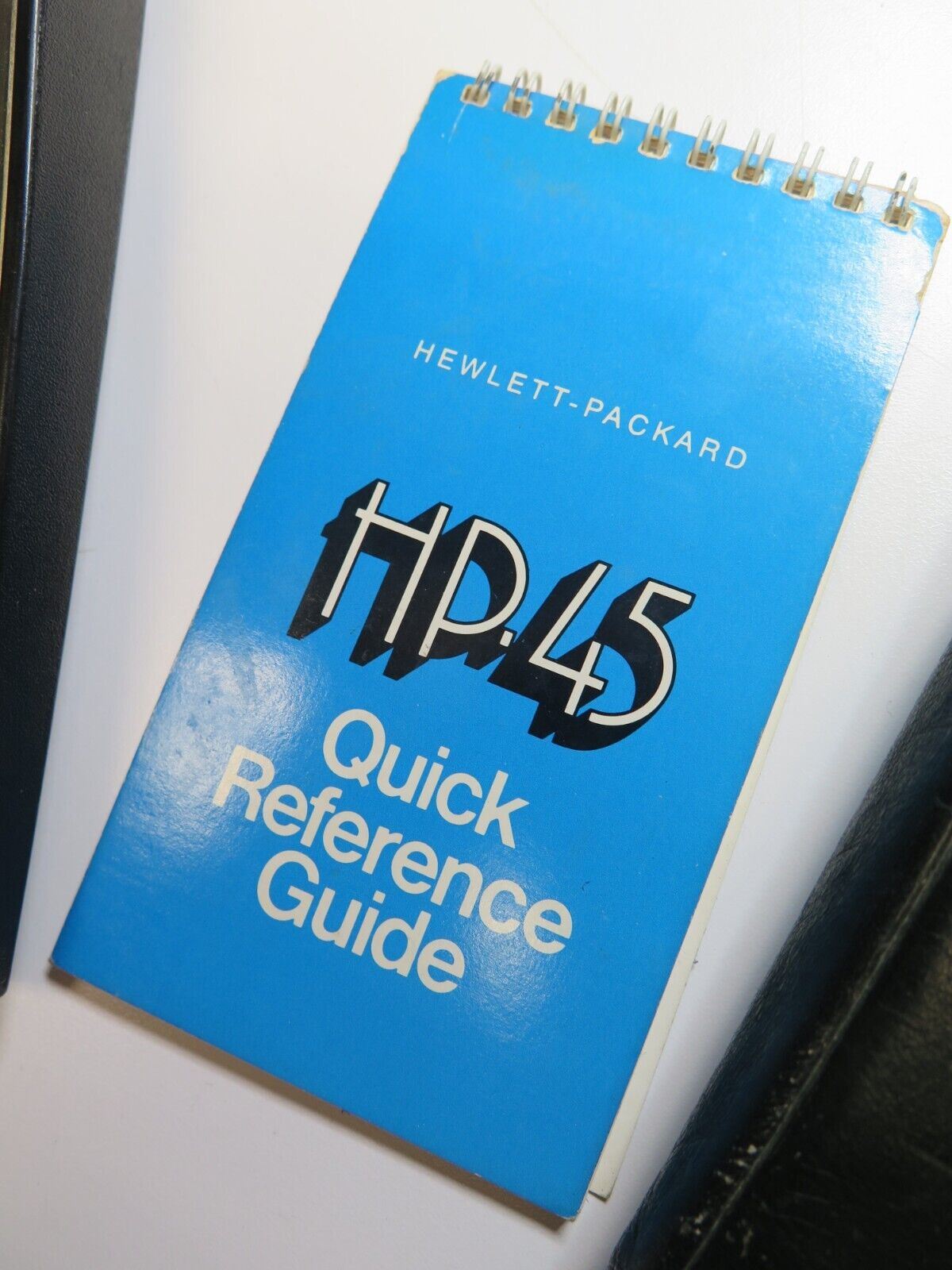 Hewlett-Packard HP-45 Calculator Original Leather Case Manual - Parts / Restore