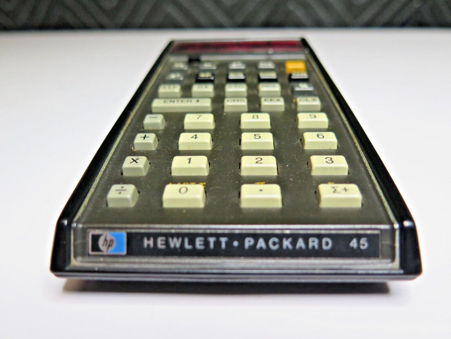 Hewlett-Packard HP-45 Calculator Original Leather Case Manual - Parts / Restore