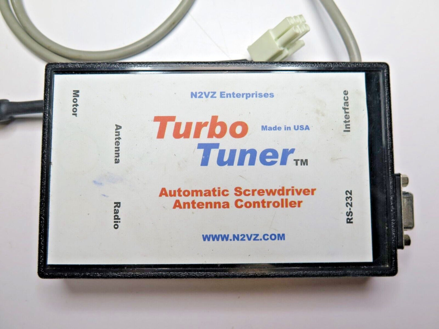 N2VZ Enterprises Turbo Tuner - Auto Screwdriver Antenna Controller- Yaesu
