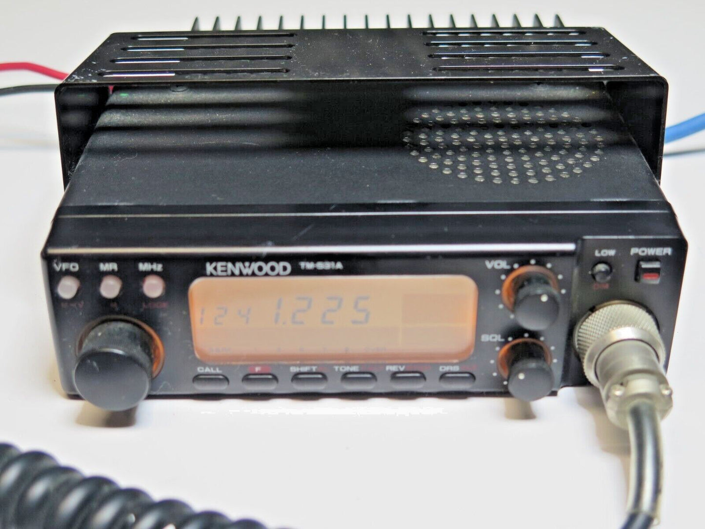 Kenwood TM-531A 1200-MHz Ham Radio FM Mobile Transceiver 1.2 GHz Microwave