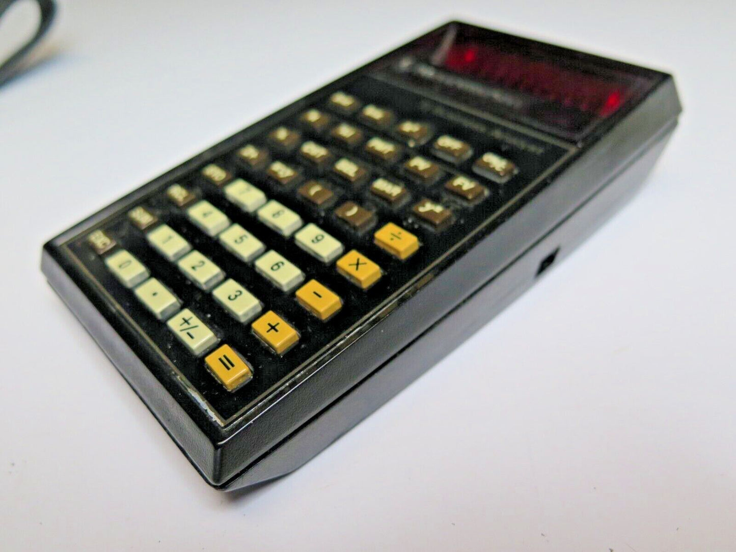 Vintage Texas Instruments TI Business Analyst Handheld Electronic Calculator '76