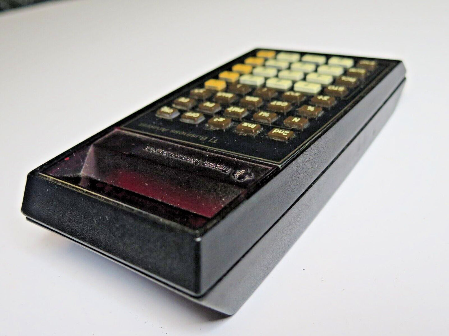 Vintage Texas Instruments TI Business Analyst Handheld Electronic Calculator '76