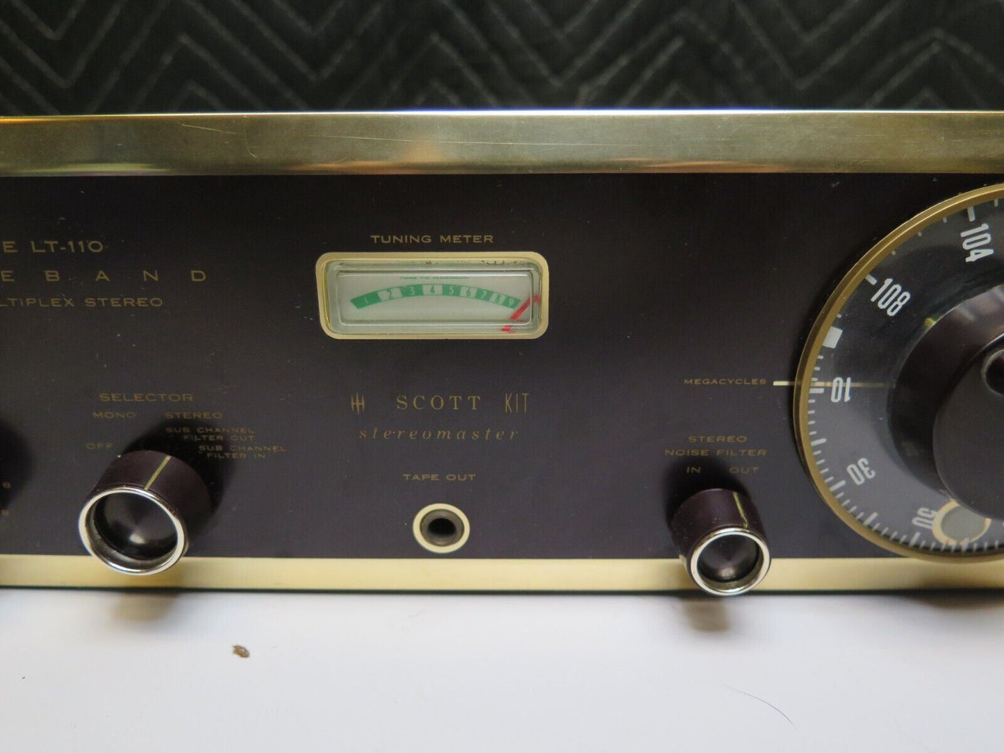 Vintage 1960's H.H. Scott LT-10 Wideband Mono FM Tube Tuner