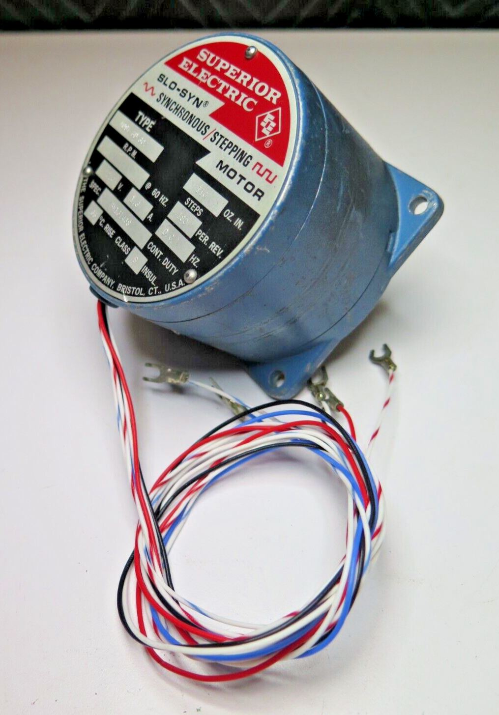 SUPERIOR ELECTRIC SLO-SYN SYNCHRONOUS/STEPPING MOTOR M091-BD-307