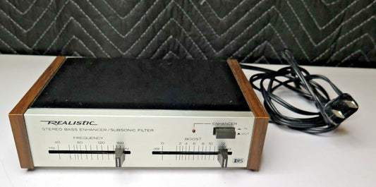 VINTAGE Realistic 42-2106 STEREO Bass Enhancer Subsonic Filter