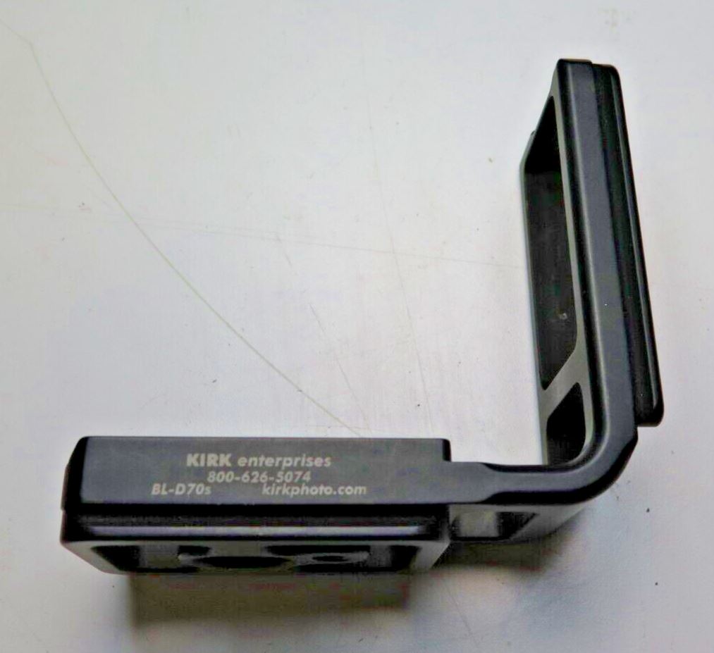 Kirk Enterprises BL-D70s L Bracket for Nikon D70, D70S Camera Body