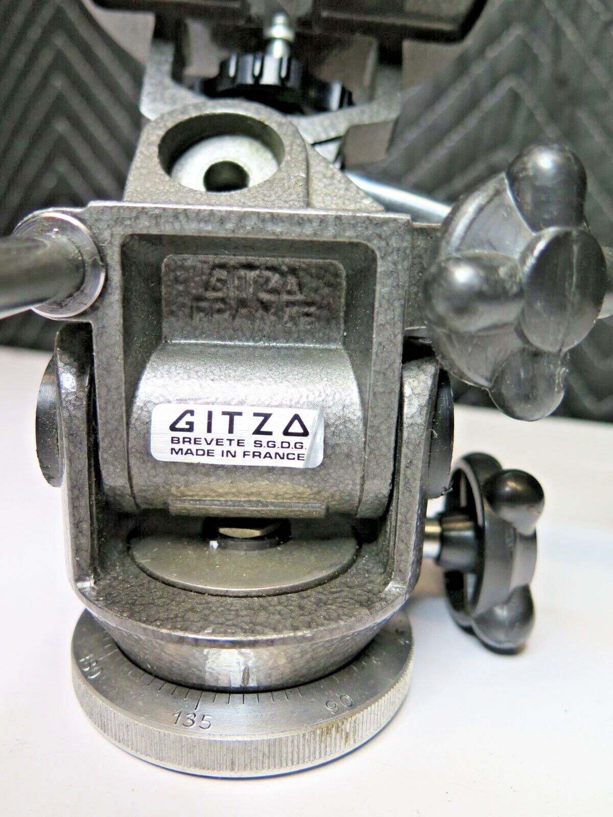 Gitzo Rational R3+ Tripod Head for Vintage Photography DSLR Medium Format France