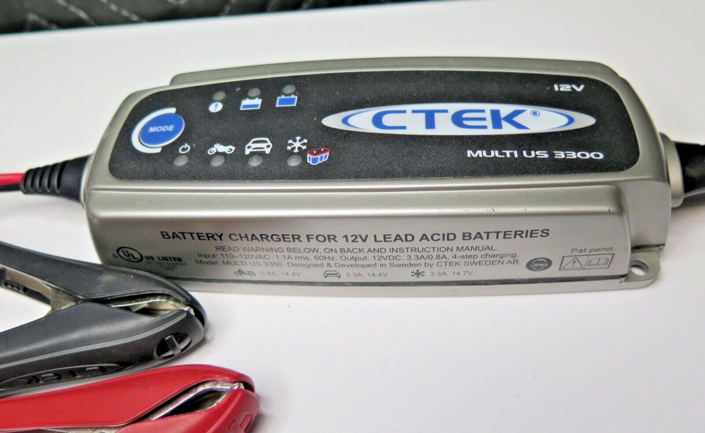 CTEK Battery Charger Lithium 12v US Multi US 3300