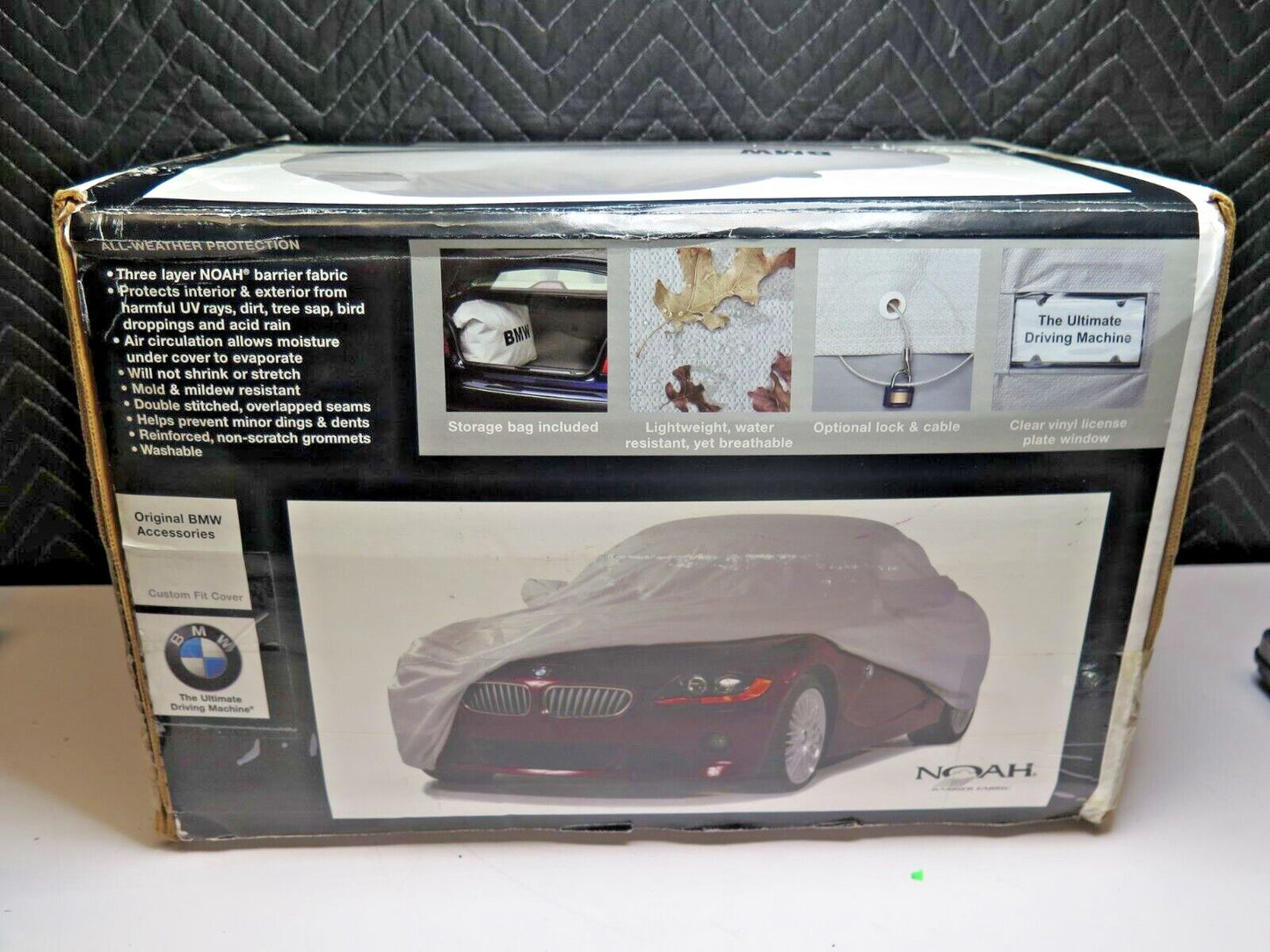 Genuine BMW 82-11-0-037-330, F01 7 Series Outdoor Car Cover, FREE  Shipping on Most Orders $499+ OEMG!