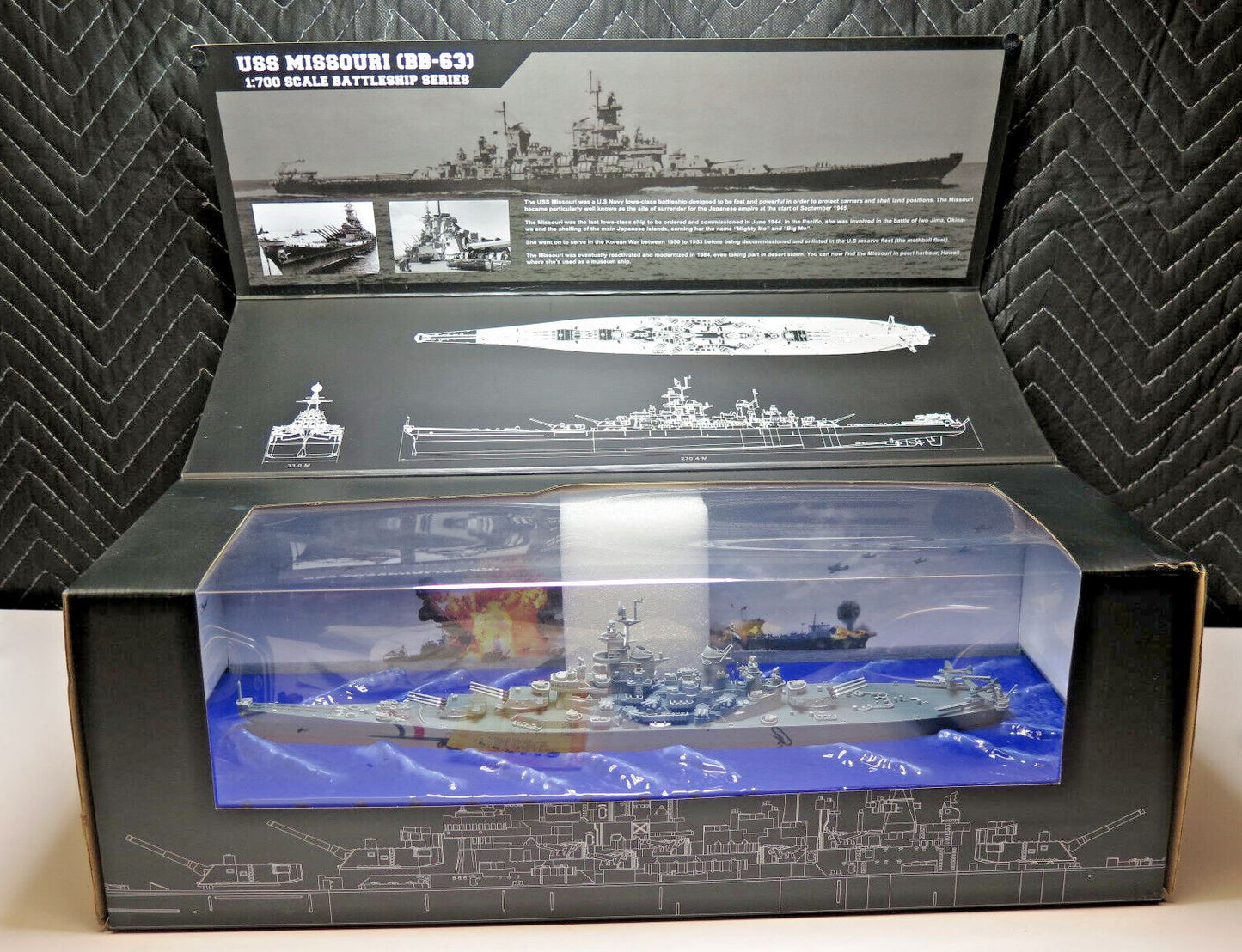 FOV 1:700 US Navy Iowa Class Battleship - USS Missouri (BB-63), FOV861003A