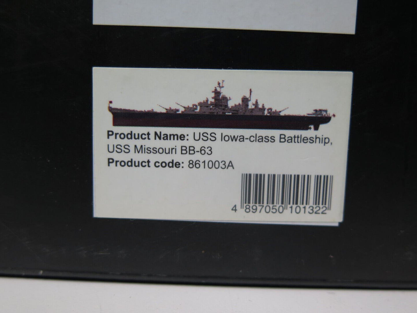 FOV 1:700 US Navy Iowa Class Battleship - USS Missouri (BB-63), FOV861003A