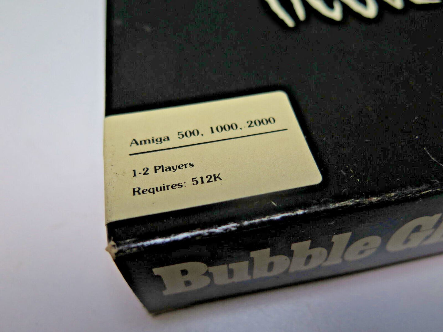 Bubble Ghost  (Amiga 500, 1000, 2000) 1988 - Vintage Computer Game 3.5" Floppy