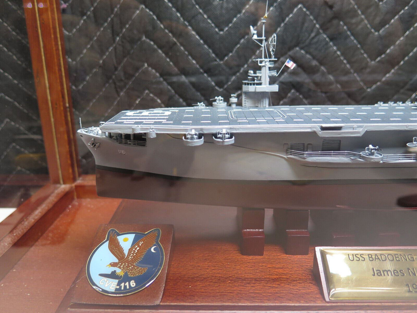 Motion Models USS Badoeng Strait (CVE-116) Aircraft Carrier - Museum Quality