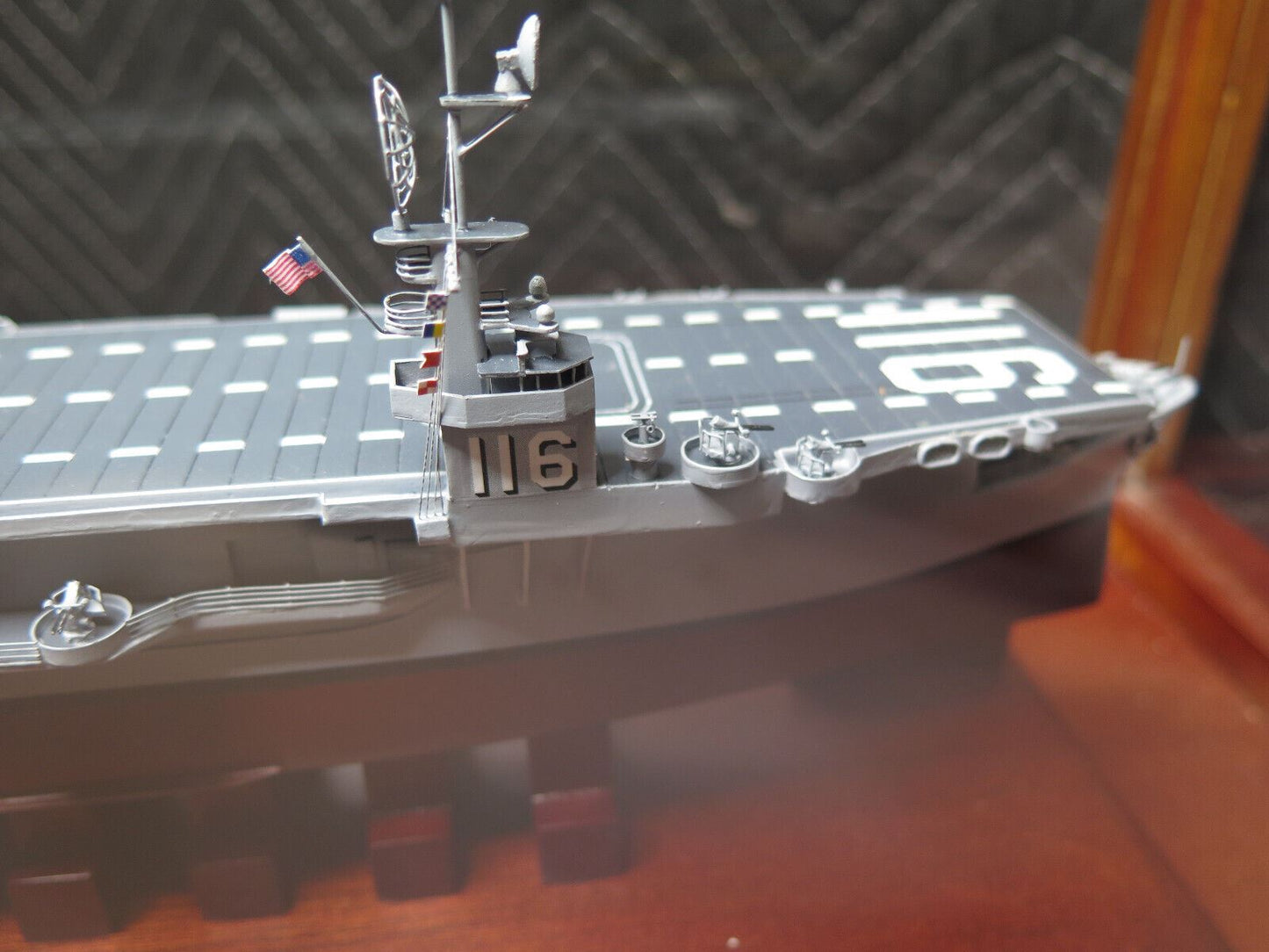 Motion Models USS Badoeng Strait (CVE-116) Aircraft Carrier - Museum Quality