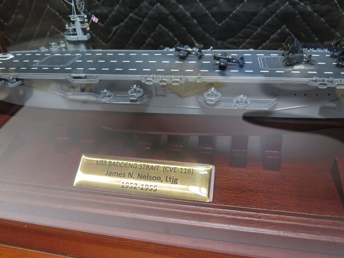 Motion Models USS Badoeng Strait (CVE-116) Aircraft Carrier - Museum Quality