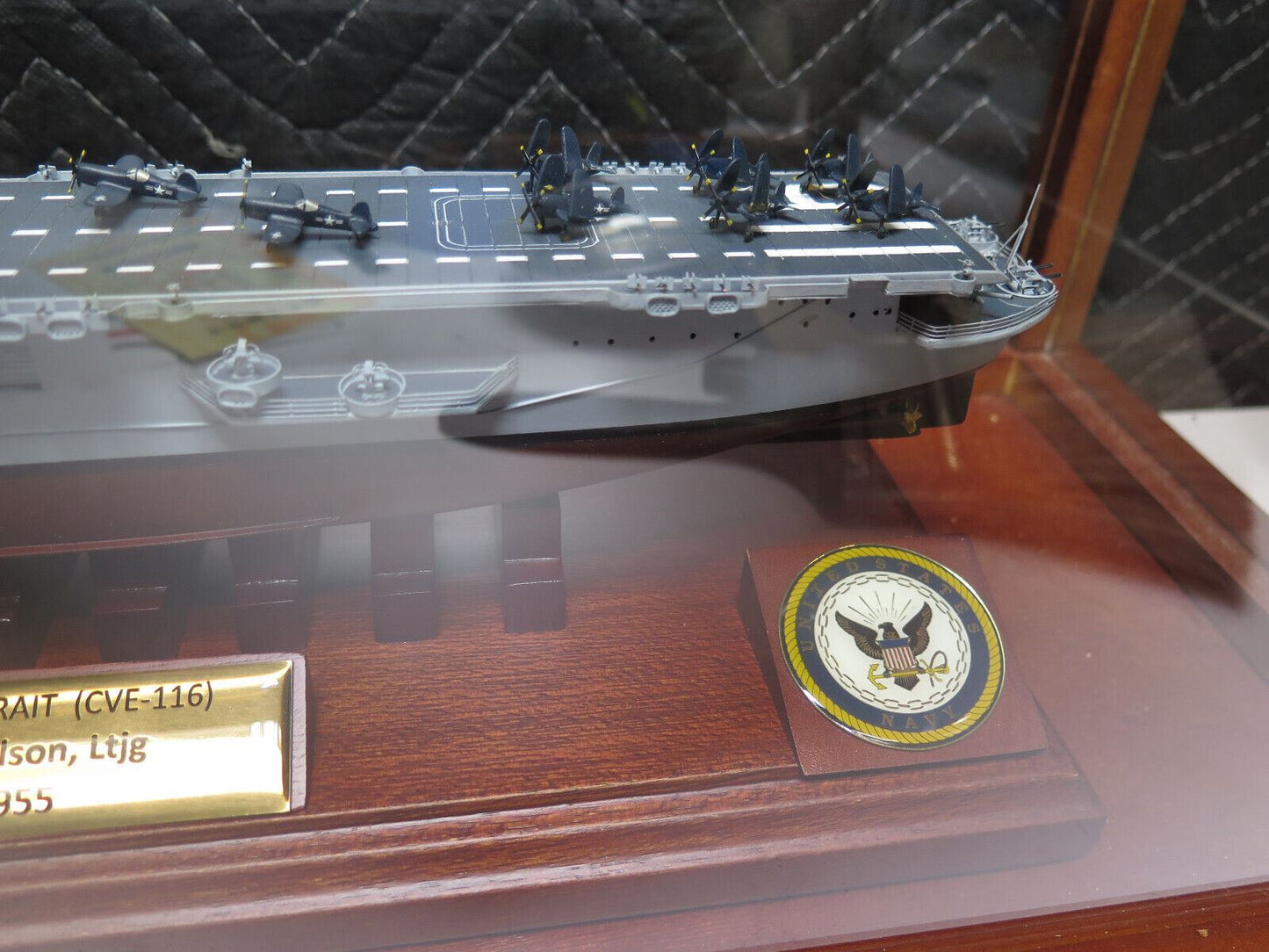 Motion Models USS Badoeng Strait (CVE-116) Aircraft Carrier - Museum Quality