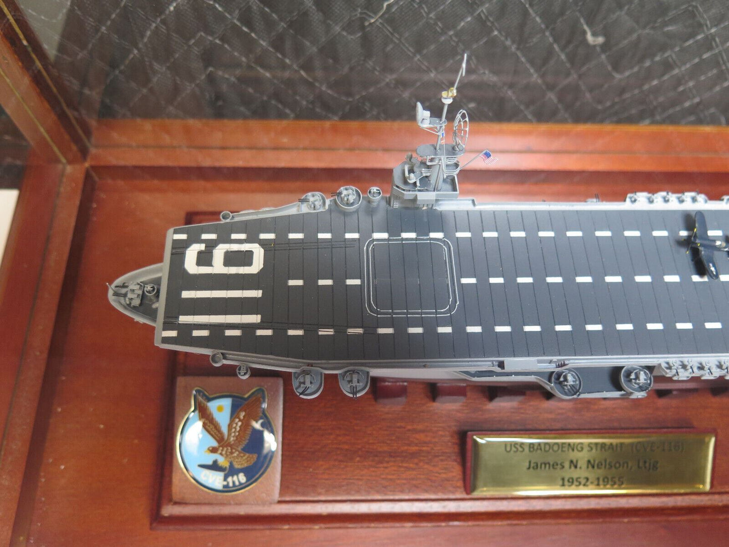 Motion Models USS Badoeng Strait (CVE-116) Aircraft Carrier - Museum Quality