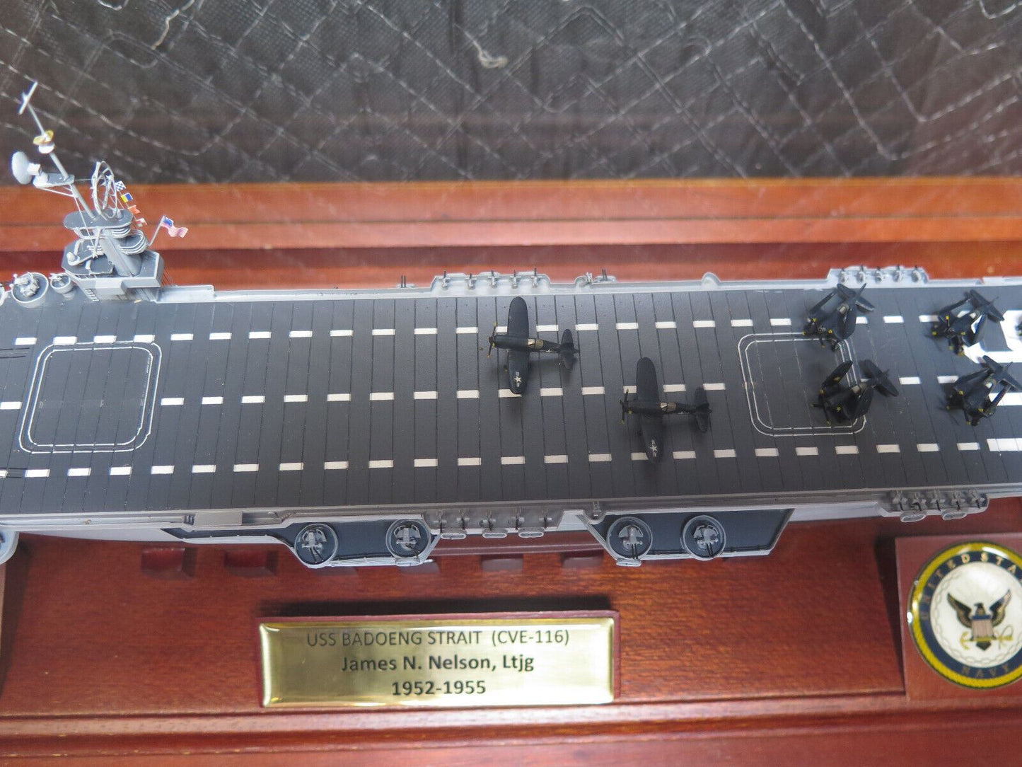 Motion Models USS Badoeng Strait (CVE-116) Aircraft Carrier - Museum Quality