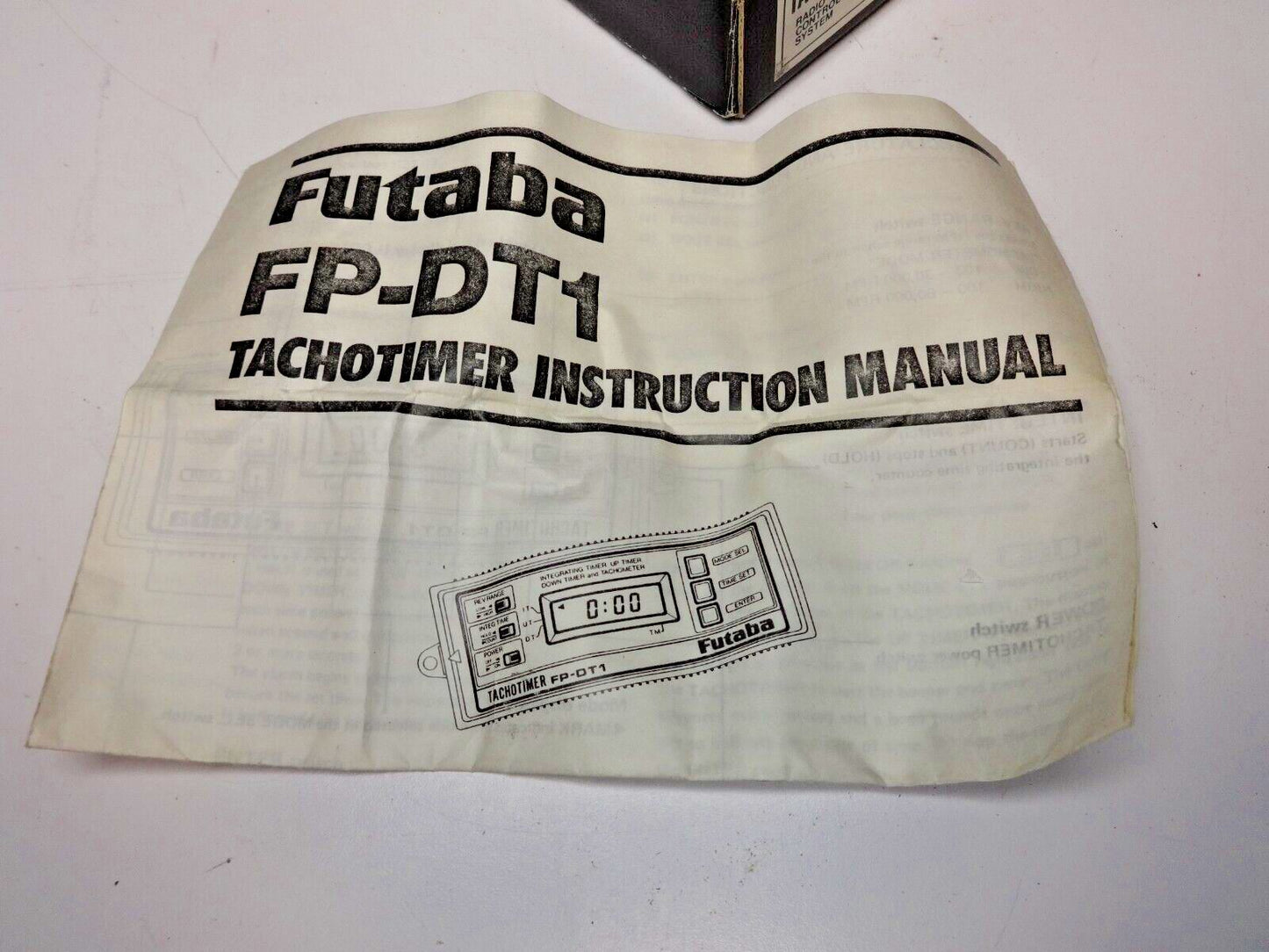 Futaba FP-DT1 TACHOTIMER w/ Box and Instructions