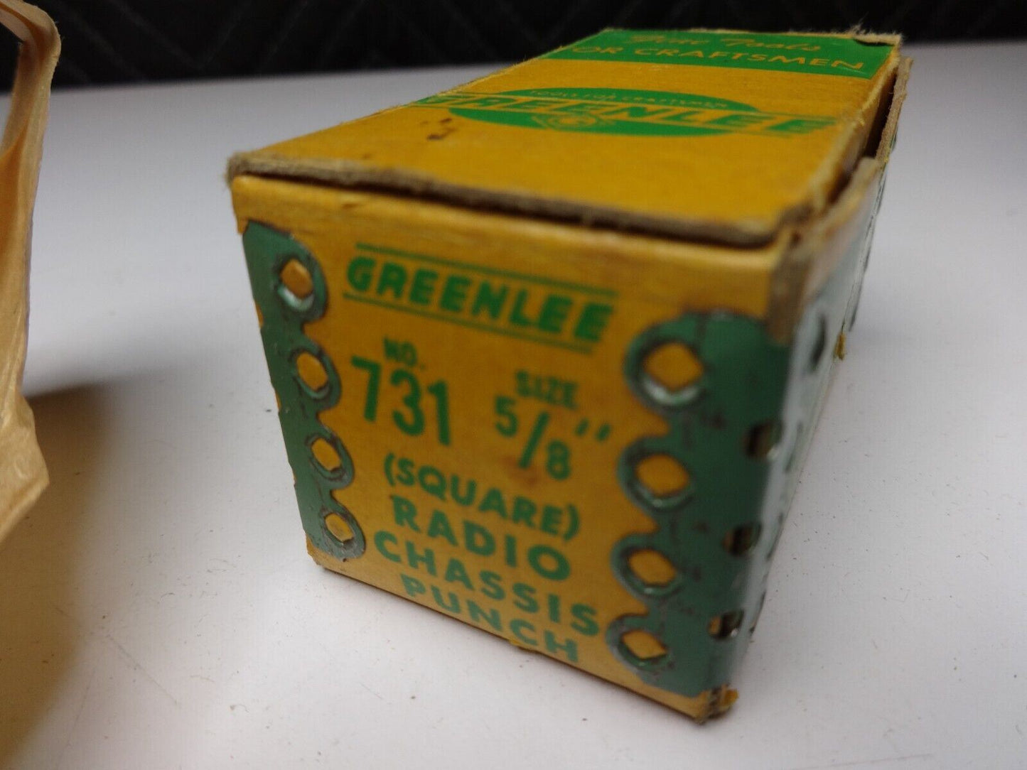 Greenlee No. 731 Radio Chassis Punch 5/8" Square