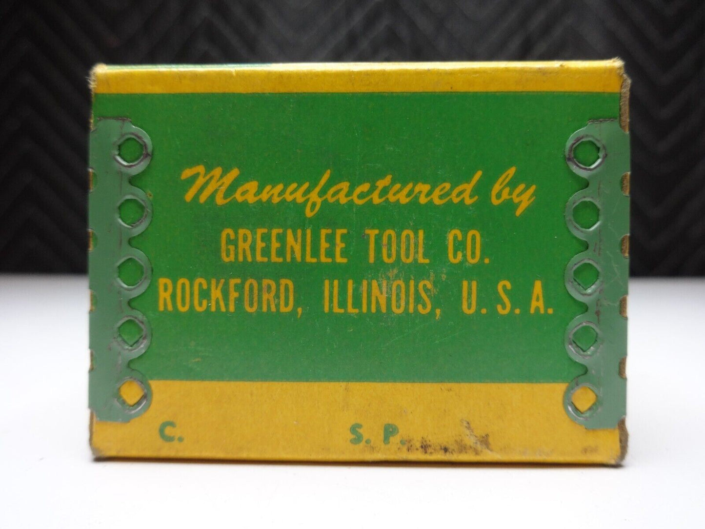 Greenlee No. 730 Radio Chassis Punch 1-1/4" Round