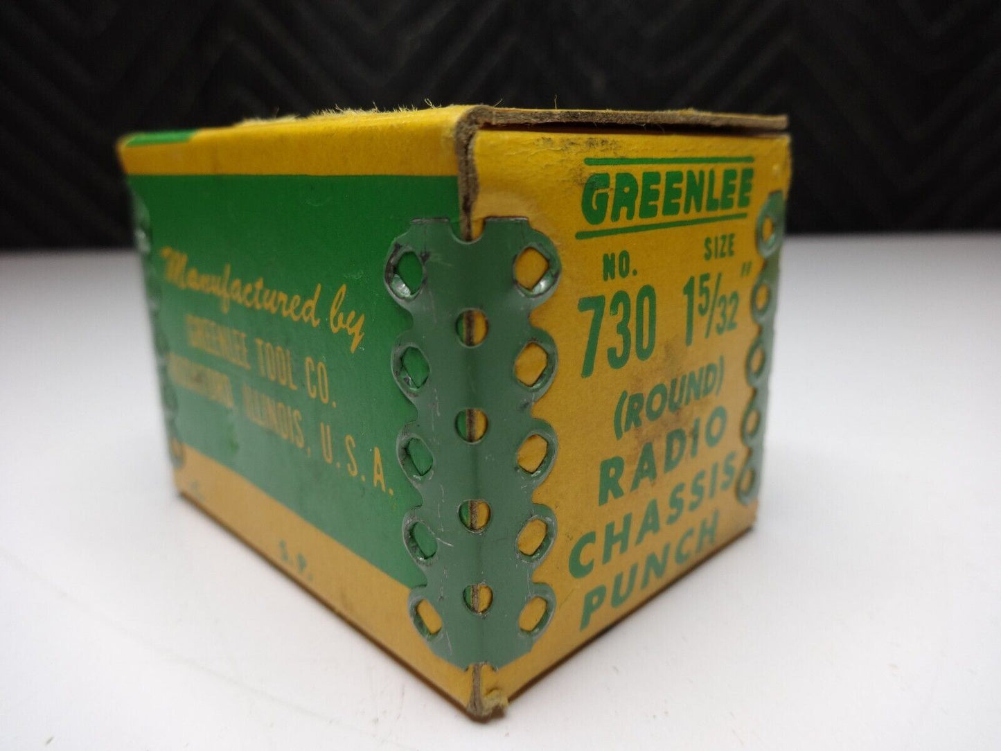 Greenlee No. 730 Radio Chassis Punch 1-5/32" Round