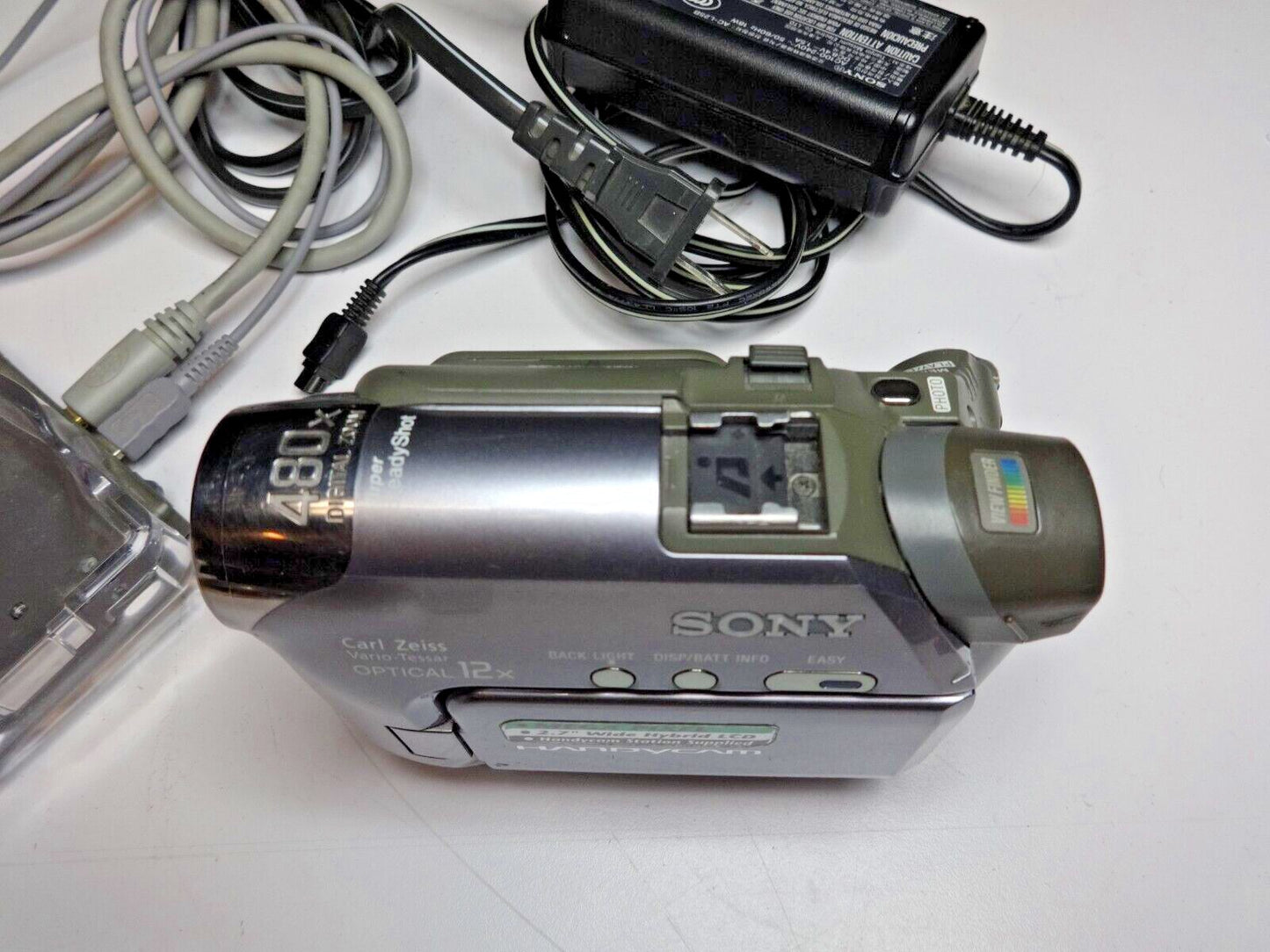 Sony DCR-HC42 Mini DV Hybrid Camcorder Nightshot i.Link USB Streaming + Dock