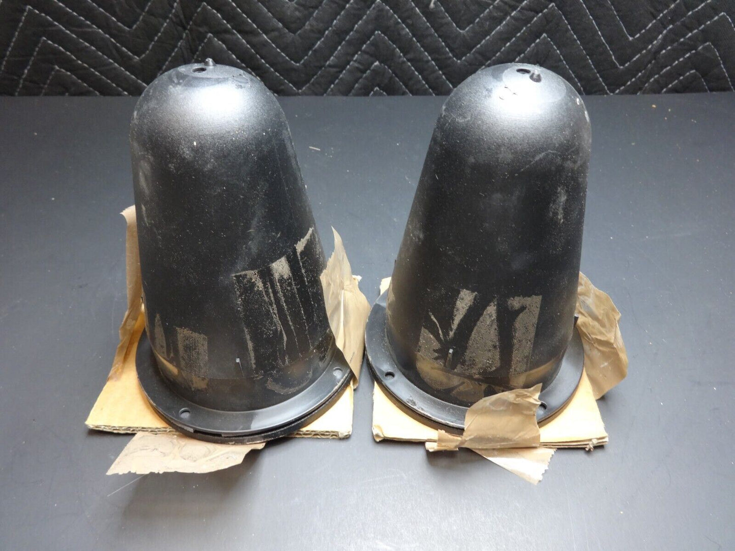 Pair of NOS Vintage Seas 10F-M 4" Cone Mid Range Driver w/ Enclosure