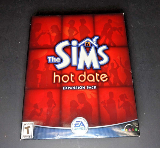 Brand New Sealed The Sims Hot Date Expansion Pack (2001, PC Game)