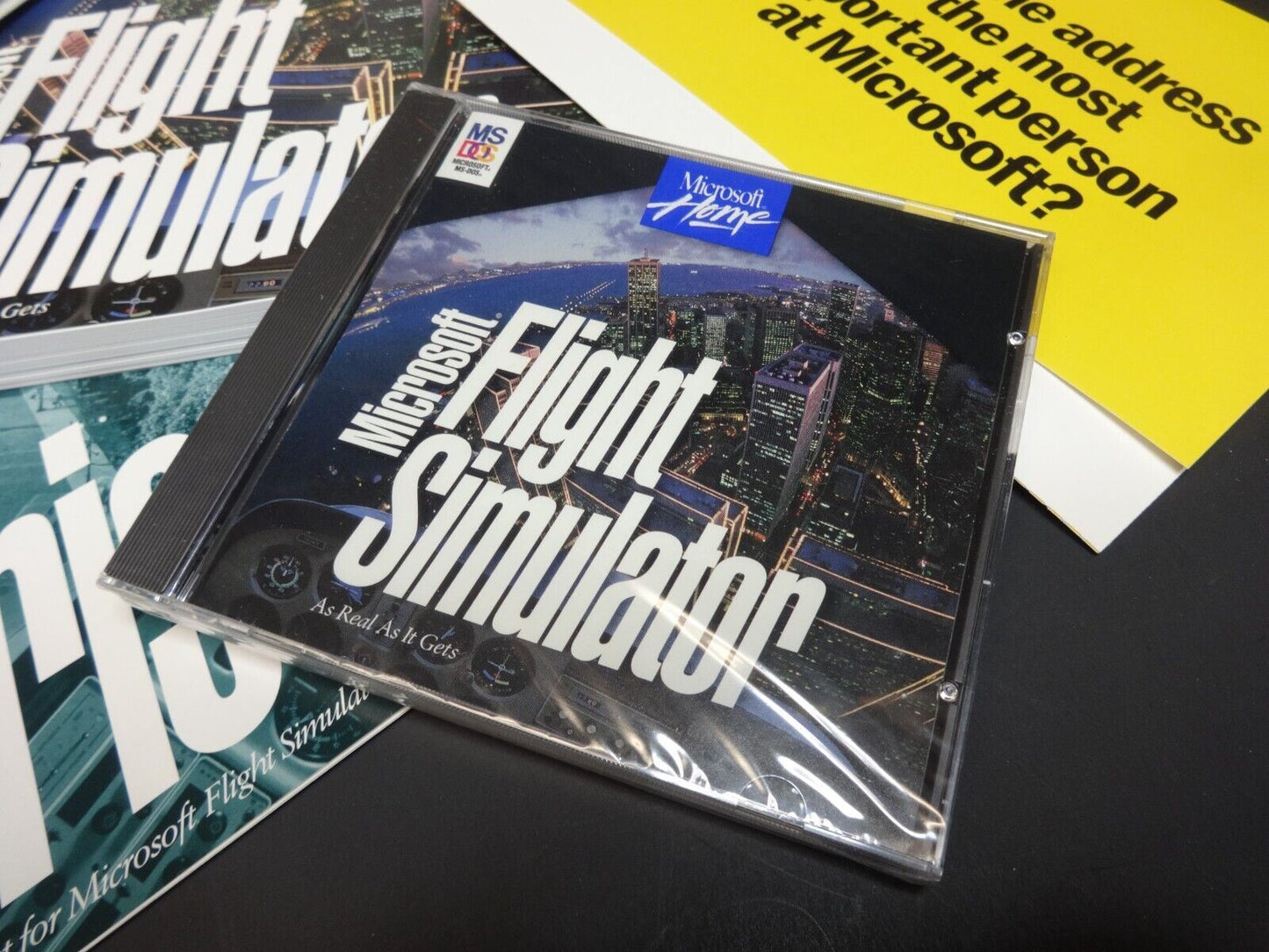 NOS Microsoft Flight Simulator 5.1 (PC, 1995) - Original Big Box - Sealed CD