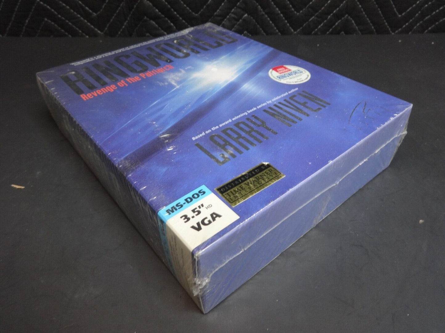 PC IBM RINGWORLD REVENGE OF THE PATRIARCH BIG BOX 3.5" COMPUTER GAME LARRY NIVEN