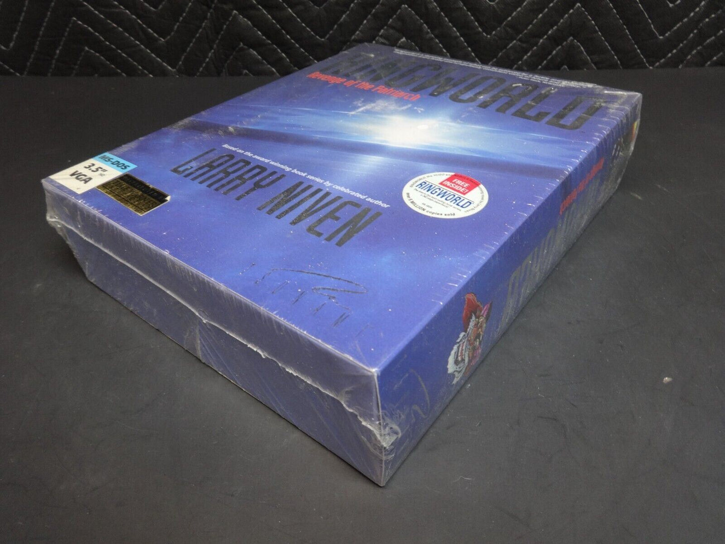 PC IBM RINGWORLD REVENGE OF THE PATRIARCH BIG BOX 3.5" COMPUTER GAME LARRY NIVEN