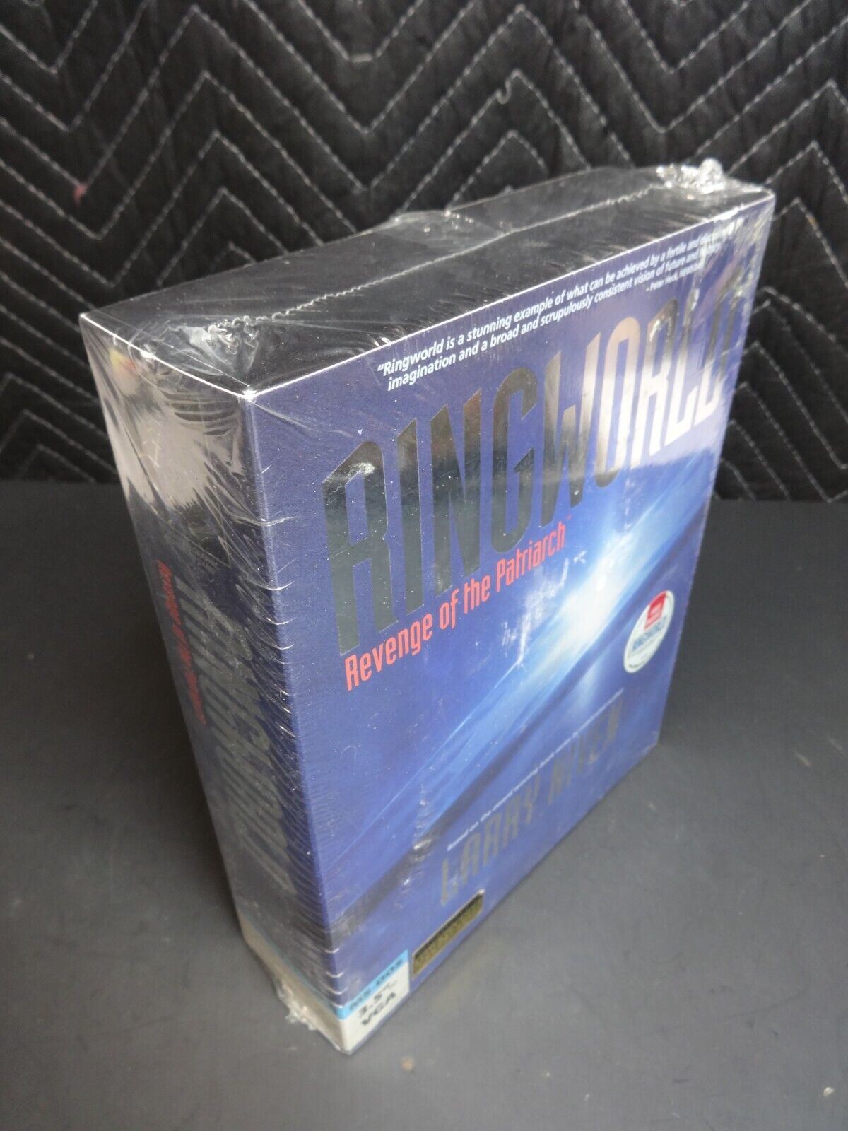 PC IBM RINGWORLD REVENGE OF THE PATRIARCH BIG BOX 3.5" COMPUTER GAME LARRY NIVEN