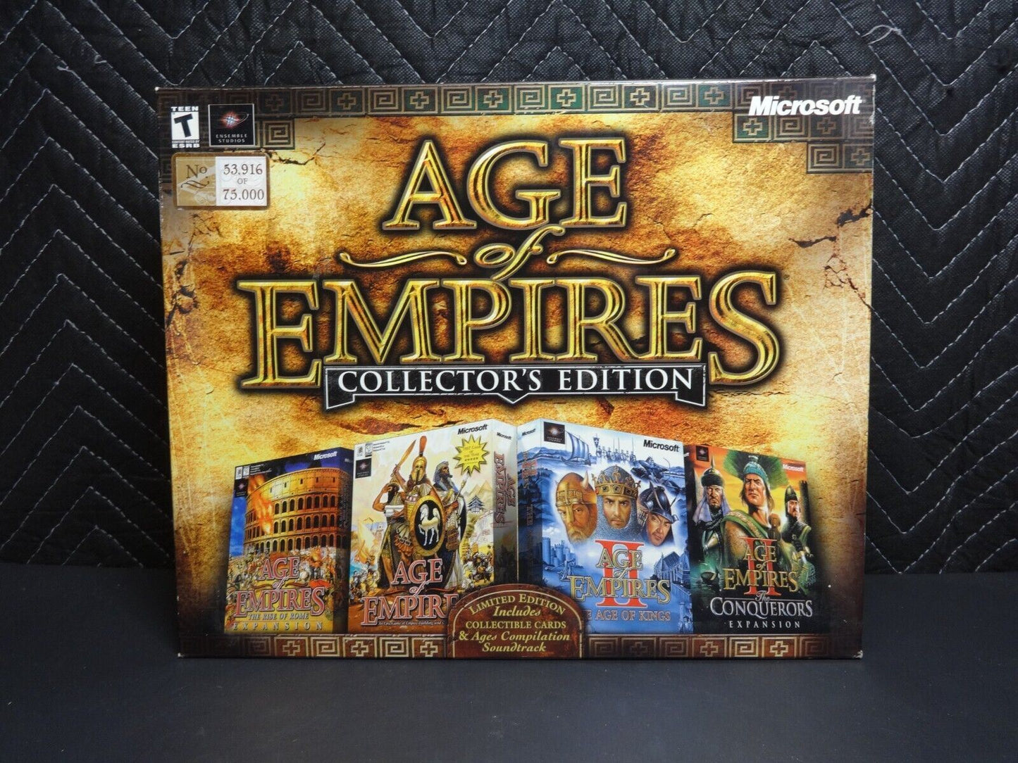 Age of empires Collector's Edition Limited Edition PC - SEALED Ubisoft Exclusive