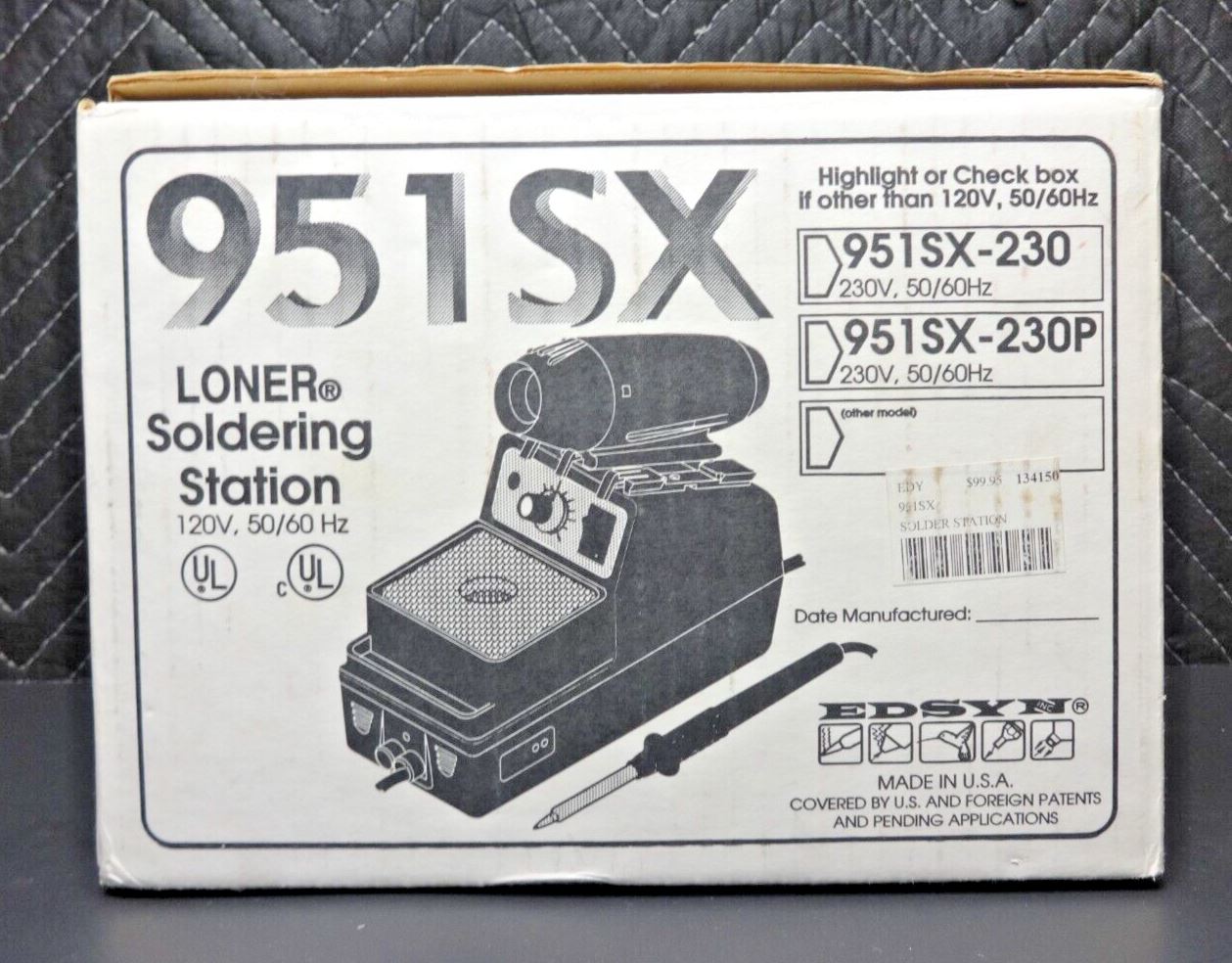 EDSYN 951SX - LONER Temperature Controlled Soldering Station - New in Box