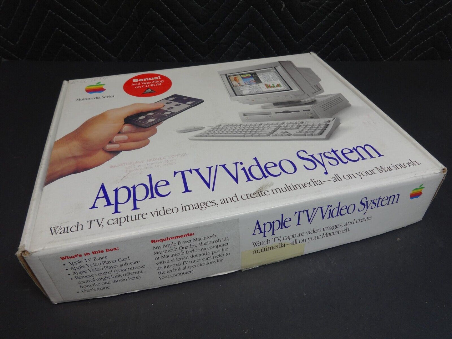 NOS Apple TV/Video System 1994 M2896LL/C New-Old-Stock