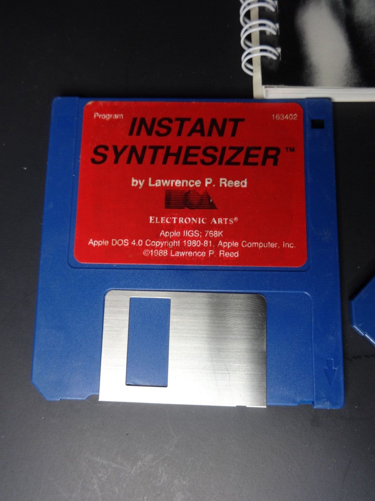 Instant synthesizer - by Lawrence Reed - Electronic Arts for Apple IIGS - 1988