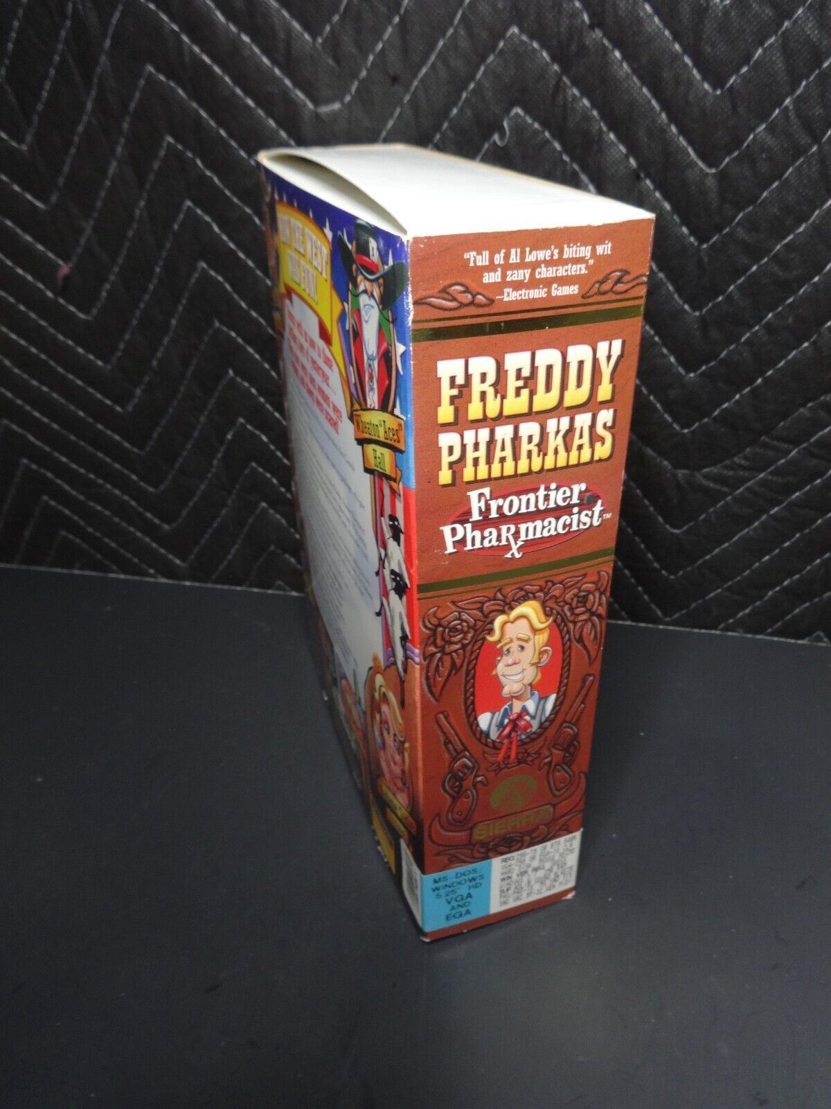 Freddy Pharkas Frontier Pharmacist Big Box MS DOS 5.25 Sierra (1993)