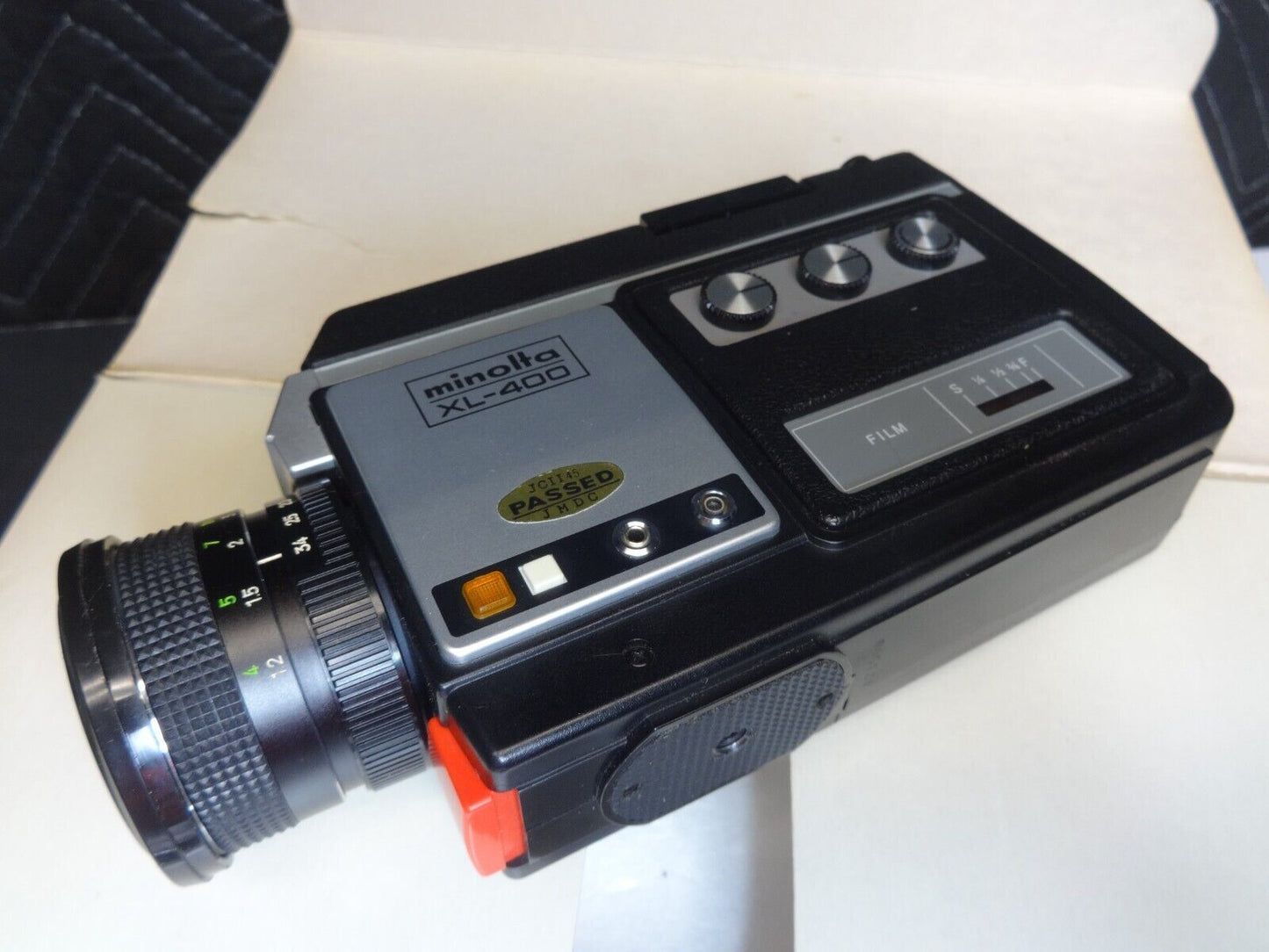 Tested MINOLTA XL 400 Super 8 Movie Camera Cine w RARE Intervalometer w/ Box