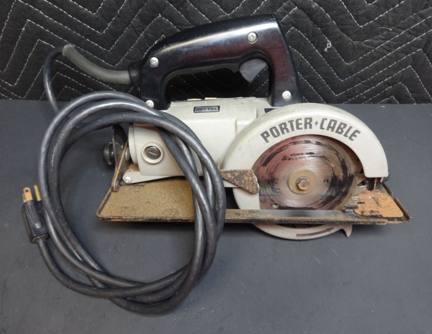 PORTER CABLE MODEL 314 HD 4 1/2" WORM GEAR TRIM SAW - Type 3