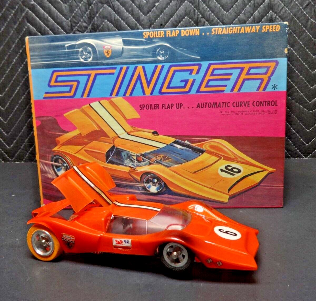 NOS - Classic 1/24 Scale STINGER Slot w/ motor, Airfoil Brake & ORIGINAL BOX